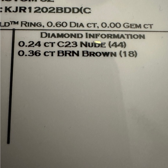 LeVian 14 kt Gold honey gold ring Size 7 - Picture 5 of 8